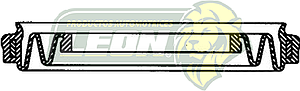 CUBREPOLVO P/PISTON FORD MUSTANG 15-22, NISSAN MURANO 09-20, PATHFINDER 13-20, NV1500 12-21, NV2500 12-21, NV3500 12-21, 370Z 11-20, QUEST 11-17, SUZUKI GRAND VITARA 09-13, INFINITI QX60 14-20, Q50 14-19, Q60 17-19, QX70 14-17, QX60 14-20, LEXUS ES 250 21-22, ES300H 19-22, ES 350 19-22, MITSUBISHI ECLIPSE CROSS 18-22, OUTLANDER 19-22, TOYOTA AVALON 19-22, C-HR 20-22, CAMRY 18-22, RAV4 19-22, C-HR 20-22, PRIUS 12-17 R.D. ØE: 2.220”, ØI: 1.180” R.T.
