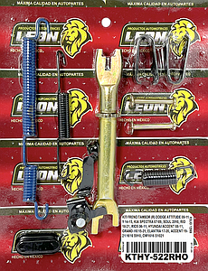 KIT FRENO TAMBOR (R) DODGE ATTITUDE 08-11 Y 14-15, KIA SPECTRA 07-09, SOUL 2010, RIO 18-21, RIO5 06-11, HYUNDAI ACCENT 08-11, GRAND i10 15-21, ELANTRA 17-20, ACCENT 19-21 1616 S910, OW1616 S1021