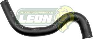 MANGUERA (522106) RAD. INF. PEUGEOT 206 1.4L 00-02, 206 1.6L 01-09 (2103, MA2106, CH230002, 1351Y4) ALTO: 14 cm, LARGO: 35 cm, ØI:25 mm, ØE: 30 mm