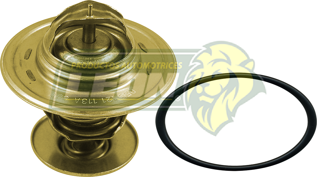 TERMOSTATO BOMBA AGUA VW ATLANTIC 81-87 1.7, 1.8L, CARIBE 77-87 1.6, 1.8L, JETTA A2 88-92 1.8L, GOLF A2 88-92 1.8L, JETTA A3 93-99 1.8L, GOLF A3 93-99 1.8L, POINTER 98-10 1.8L (80-87 GRADOS)