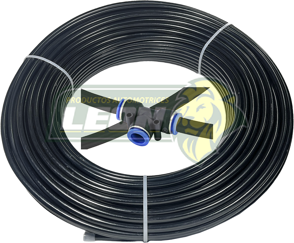 MANGUERA POLIFO NEGRO  ($ X mt., VENTA MÍN. 10 mt.)