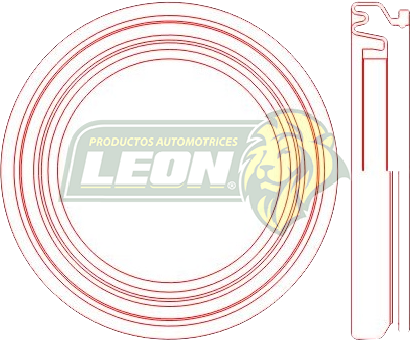 CUBREPOLVO P/PISTON GMC SIERRA 1500 19-22, SILVERADO 19-22 R.T. ØE: 2.41”, ØI: 1.60”, TIPO: