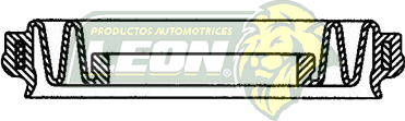 CUBREPOLVO P/PISTON NISSAN ALTIMA 07-21, MAXIMA 09-22, SENTRA 07-19, JUKE 11-17, ROGUE 08-15 R.T. ØE: 1.920”, ØI: 0.900”, TIPO: