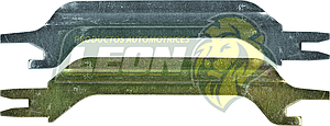 SEPARADOR BALATA F-350 MICRO, ECONOLINE, VAN, WAGON 98-00 SERIES 100 Y 150 R, L (1009-7610, 1009-7611, 21130, 21131)