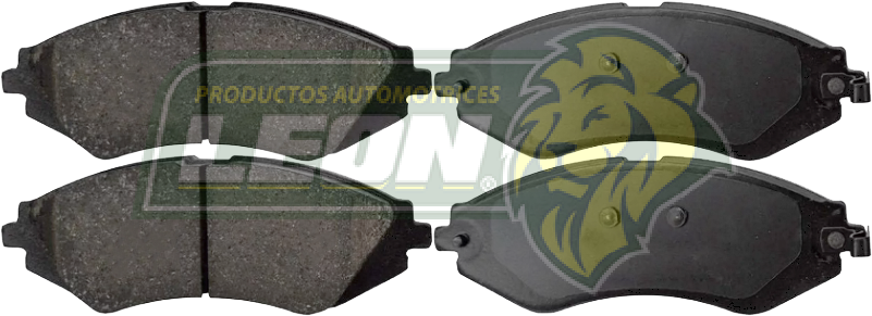 BALATA F.D. R.D. G.M. AVEO 1.6L 04-11, SPARK 1.2L 11-20, OPTRA 2.0L 06-10, PONTIAC G3 06-10 1.6L 17.5 mm “DISCO VENTILADO” (SEMIMETALICA) BRUCK