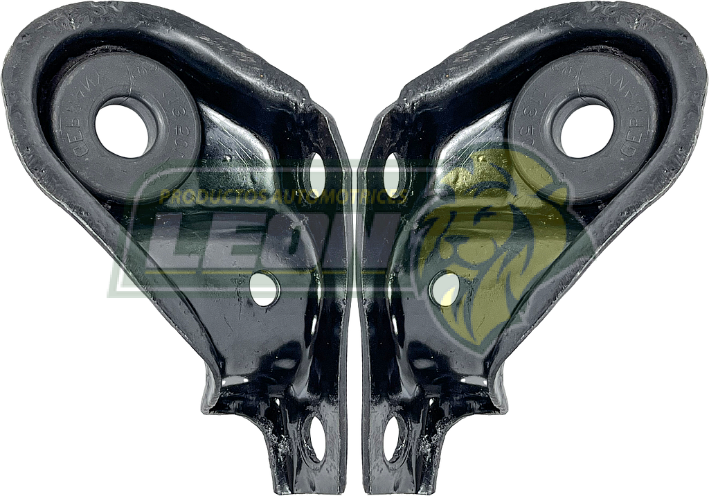 BASES TIRANTE DE SUSPENSION TRASERA VW SEDAN TODOS “OREJAS C/GOMAS” “ORIGINAL REMANUFACTURADO” (JGO L, R)