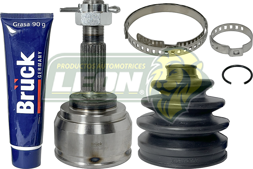 ESPIGA HOMOCINETICA NISSAN TIIDA 07-18 1.8L (25 EXT. 23 INT.) TRANSM. STD., AUT. Y CVT “KIT”