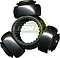 TRICETA o TRIPODE G.M. CITATION, CELEBRITY, X11, CENTURY 82-88, CHRYSLER DART, VOLARE, LeBARON, NEW YORKER, PHANTOM, K, SHADOW, SPIRIT 82-90, FORD TOPAZ, GHIA 84-94, TSURU I, II, III 84-03 24D. NSB (VELCON 325647)