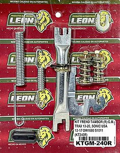 KIT FRENO TAMBOR (R) G.M. TRAX 13-20, SONIC USA 12-17 OW1680 S1011 (KT240R)