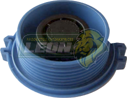 TAPON DEPOSITO ANTICONGELANTE VW VENTO, GOLF.JETTA A4, NEW BEETLE 98-11, BORA 99-10, LUPO 03-08, POLO 03-08, EUROVAN 2.5L 95-96, 2.8L 97-03, DIESEL 10-11, TDI 1.9L 98-08, GOL 2.0L 10-11, SPORTVAN, PASSAT 01-09, CRAFTER, SHARAN 03-08, TOUREG 04-11, TRANSPORTER DIESEL 10-11, AUDI A6 00-10, A8 97-10, SEAT ALHAMBRA 02-08, ALTEA 05-08 (EN RELACION AL JETTA A4, ESTA PIEZA APLICA PARA DEPOSITO 1J0121403B) (ENTRADA GRANDE) 20 Lbs. 1.5 Bar. M SERIES GERMANY
