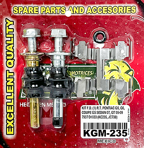KIT F.D. (1) R.T. PONTIAC G5, G6, COUPE GS SEDAN 07, GT 05-09 7937 D1033 (KC235, JC738)