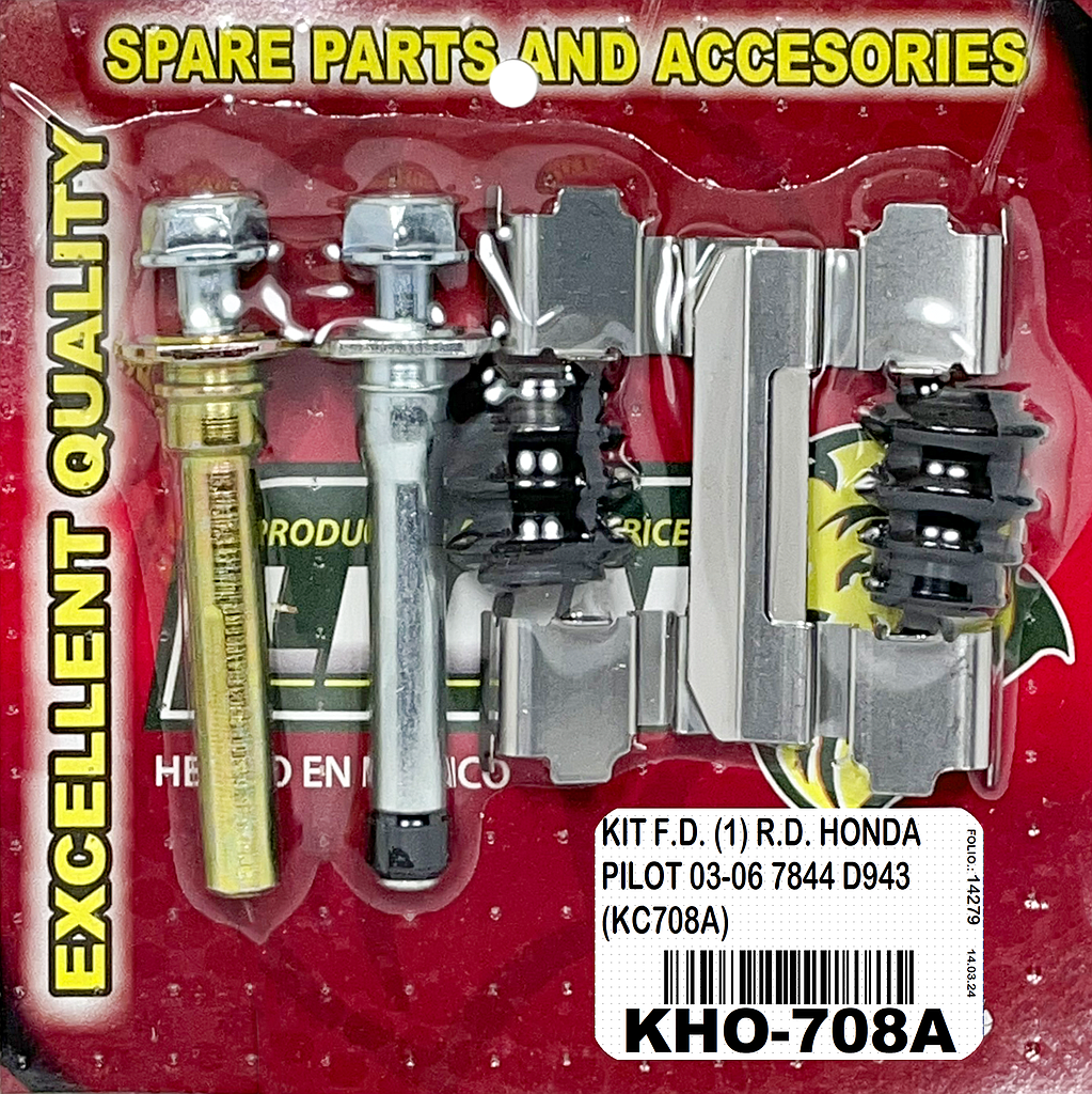 KIT F.D. (1) R.D. HONDA PILOT 03-06 7844 D943 (KC708A)