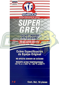 SILICON GRIS RTV “SUPER GREY” CONT. NETO 85 g.