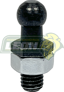 TORNILO “BOLA” AMORTIGUADOR 5a. PUERTA UNIVERSAL 8x1.25 mm (LARGO DE ROSCA 13 mm, LARGO TOTAL 30 mm) (KIT TORNILLO CON TUERCA)