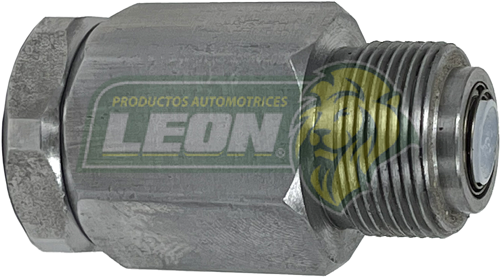 VALVULA REPARTIDORA DE PRESION LIQUIDO DE FRENOS RESIDUAL NISSAN TSURU III 92-11 ORIGINAL JAPONESA Y NACIONAL CUERDA FINA EXT. 18x1.50 mm, INT 10x1.0 mm. “LADO BOMBA”