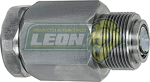 VALVULA REPARTIDORA DE PRESION LIQUIDO DE FRENOS RESIDUAL DODGE STRATUS 4, 6C., CHRYSLER CIRRUS 95-06 EXT 18x1.0 mm, INT 11x1.0 mm. “PRIMARIA”