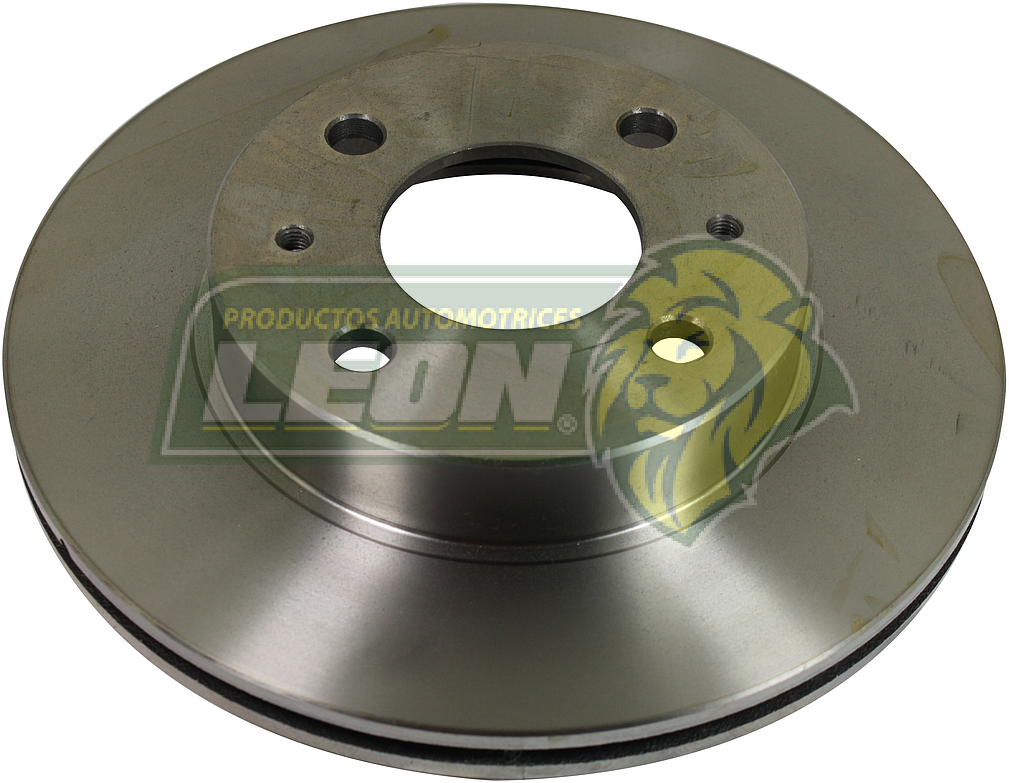 DISCO FRENO NISSAN TSURU III 240x18 mm 4 BIRLOS DELANTERO VENTILADO BRUCK