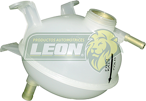 DEPOSITO ANTICONGELANTE G.M. CHEVY 1.6L 94-11 (90410057, 93217461, 64150AM) (SIN TAPON) QUEZADA