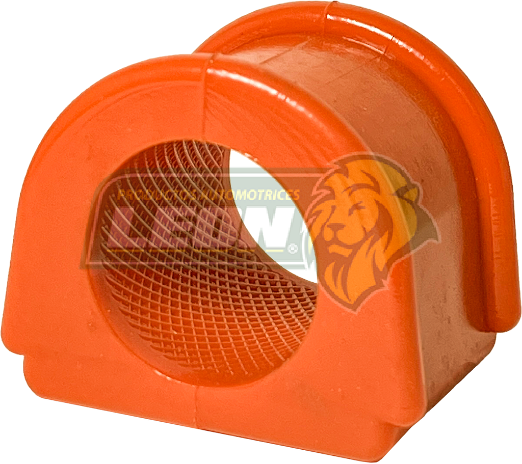 GOMA BARRA ESTABILIZADORA MITSUBISHI MONTERO 98-00 (MR267649, BAMONDEL98) ØI: 28.9 mm, H: 40.01 mm, L: 46.53 mm, AN: 40.82 mm DELANTERA NARANJA