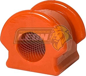 GOMA BARRA ESTABILIZADORA VW SAVEIRO 10-23, VENTO 14-22, LUPO 04-10, POLO 03-06, SPORT VAN 11-14, GOL 09-20, CROSS FOX 11-17, SEAT CORDOBA 03-09, IBIZA 03-17 (9339020, 40-211, 1426017, BASAVE20MM) ØI: 17.16 mm, H: 30.40 mm, L: 33.13 mm, AN: 34.78 mm DELANTERA NARANJA