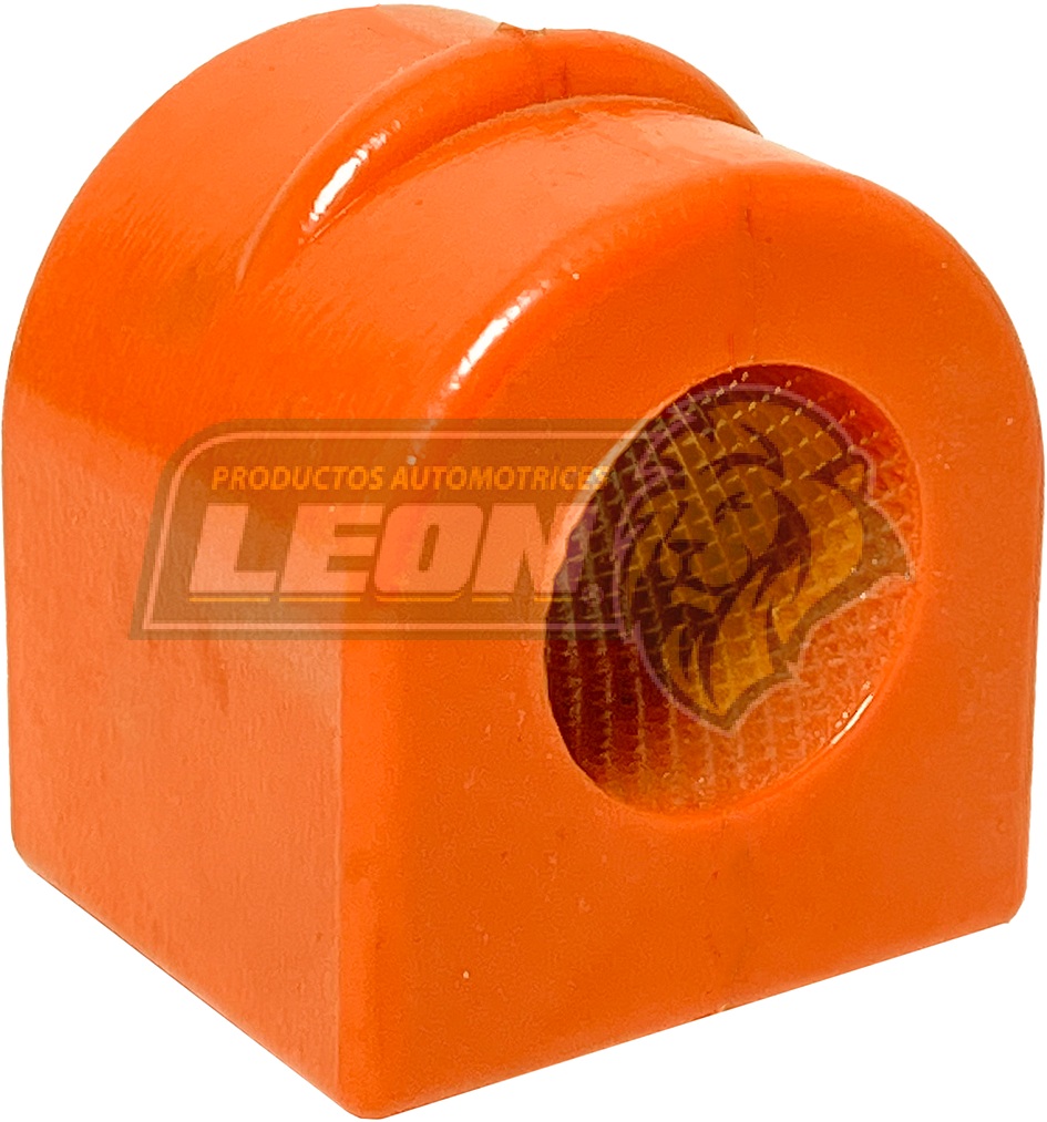 GOMA BARRA ESTABILIZADORA DODGE STRATUS 01-06, PLYMOUTH CIRRUS 01-06 (1406058, 3039051, 30-134, BASTRA06) ØI: 24.64 mm, H: 48.30 mm, L: 39.60 mm, AN: 44.60 mm DELANTERA NARANJA
