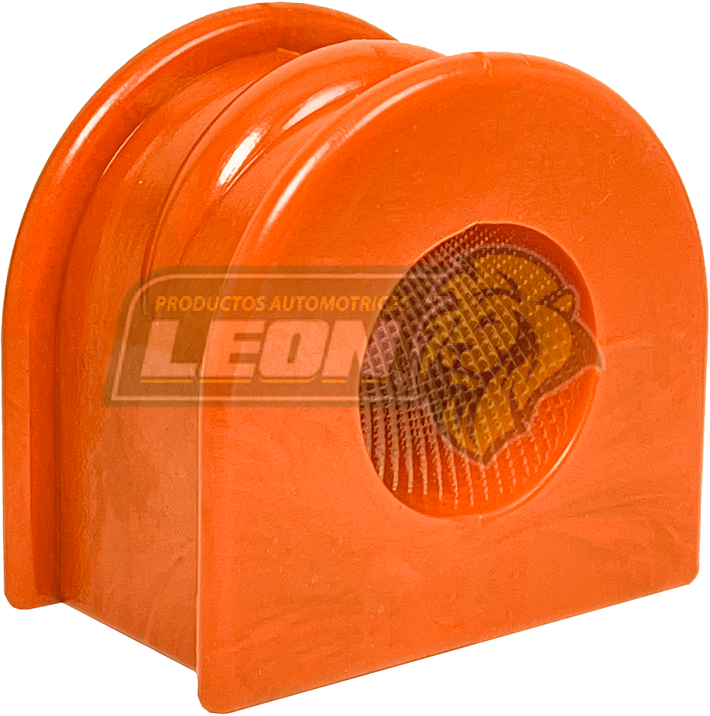GOMA BARRA ESTABILIZADORA FORD LOBO 4X2 97-03, EXPEDITION 97-02, F-150 97-03, F-250 2002, LINCON BLACKWOOD 2002, NAVIGATOR 98-02 (1408028, 4039001, 10-202, BALOB97) ØI: 31.60 mm, H: 59.45 mm, L: 57.39 mm, AN: 41.50 mm DELANTERA NARANJA