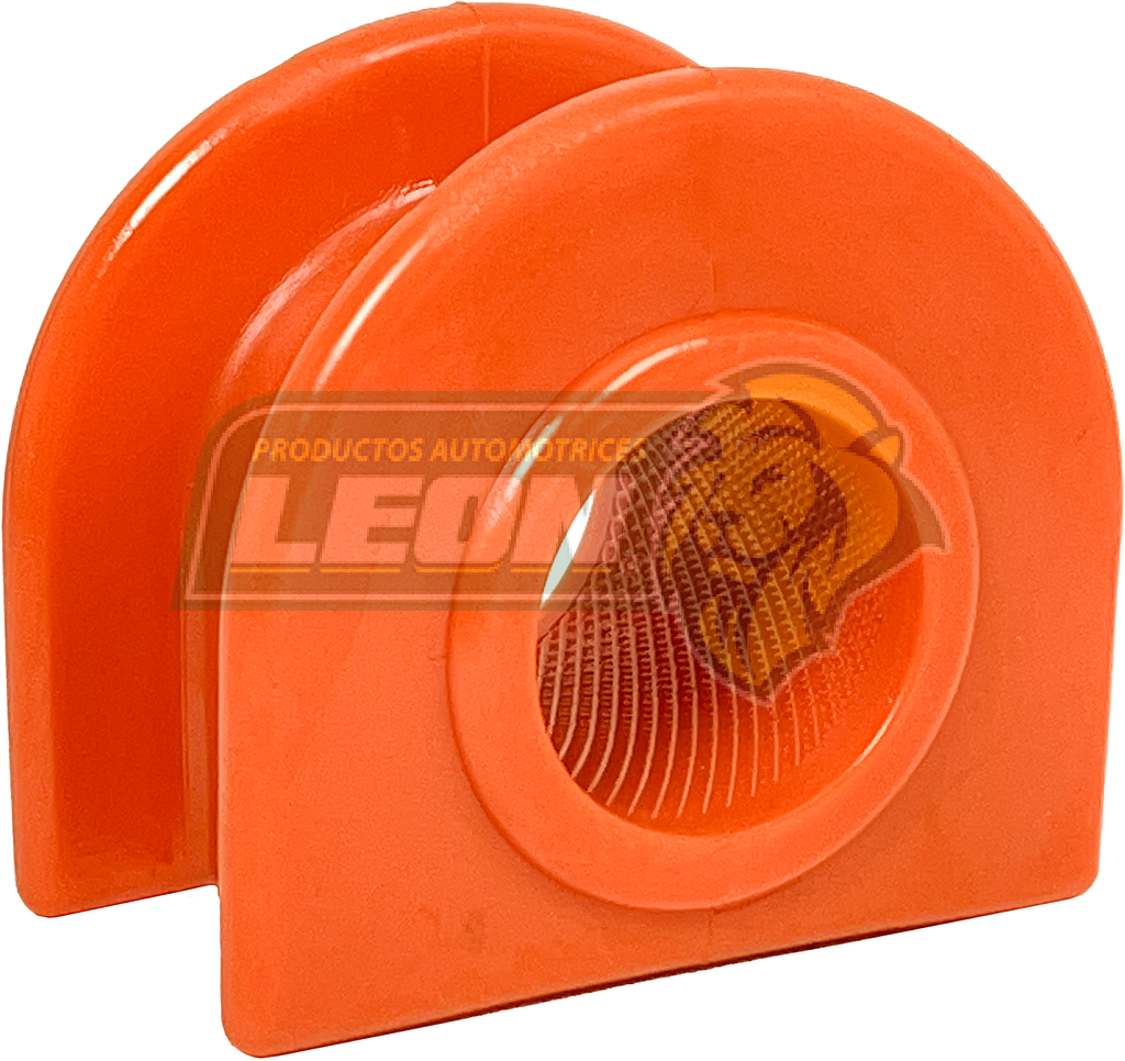 GOMA BARRA ESTABILIZADORA G.M. SUBURBAN 01-10, CADILLAC ESCALADE 00-06, ESCALADE ESV 03-06, G.M. ASTRO 90-05, AVALANCHE 1500 02-06, AVANLANCHE 2500 02-06, C10 60-91, 1500 BLAZER 67-91 (20-135, BASUBURDEL10) ØI: 30.54 mm, H: 48.39 mm, L: 69.48 mm, AN: 40.96 mm DELANTERA NARANJA