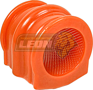 GOMA BARRA ESTABILIZADORA NISSAN 350Z 03-09, INFINITI 635 03-06 (61-736, BAN350Z09) ØI: 32.14 mm, H: 43.60 mm, L: 41.00 mm, AN: 42.36 mm DELANTERA NARANJA