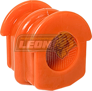 GOMA BARRA ESTABILIZADORA NISSAN PATHFINDER 13-20, MURANO 15-21, INFINITI JX35, QX36 14-20, (61-864, BAPATHFTR20) ØI: 25.08mm, H: 45.60 mm, L: 37.78 mm, AN: 42.73 mm TRASERA NARANJA