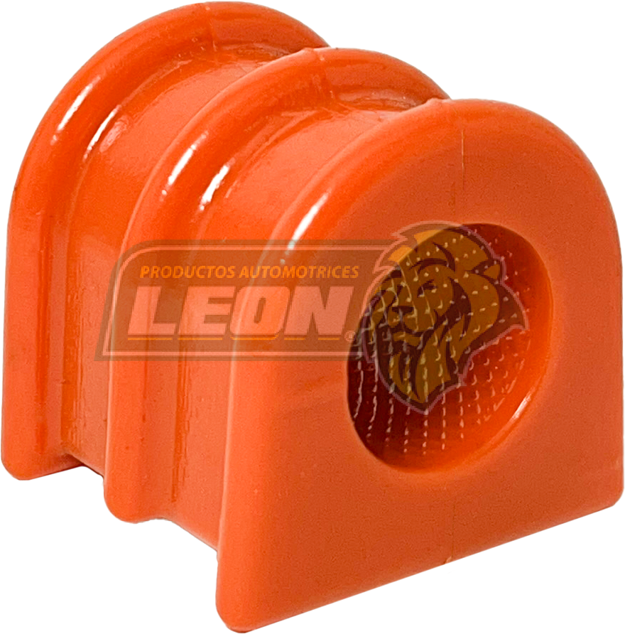 GOMA BARRA ESTABILIZADORA NISSAN MICRA 02-10 (61-843, 64871, BAMICRAD10) ØI: 21.03 mm, H: 34.50 mm, L: 34.30 mm, AN: 39.39 mm DELANTERA NARANJA