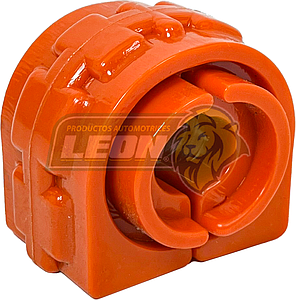 GOMA BARRA ESTABILIZADORA VW TIGUAN 12-17, PASSAT 06-10, JETTA A7 15-18, GOLF A7 10-21, EOS 07-16, BEETLE 12-19, AUDI S8 11-17, Q3 05-23, A8 11-17, A3 06-13 (9339026, 40-488, BATIGUD17) ØI: 17.13 mm, H: 40.88 mm, L: 45.00 mm, AN: 39.87 mm TRASERA NARANJA