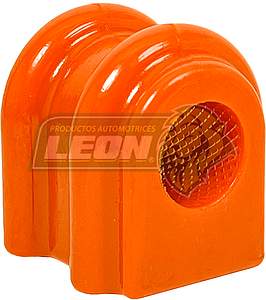 GOMA BARRA ESTABILIZADORA KIA RIO 06-11, HYUNDAI ACCENT 06-11 (62-127, BARIODEL06) ØI: 20.03 mm, H: 42.11 mm, L: 31.56 mm, AN: 44.63 mm DELANTERA NARANJA
