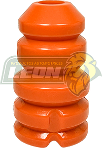 GOMA REBOTE AMORTIGUADOR G.M. SPARK 11-21 “TRASERO” ØI SUP: 17.21 mm, ØI INF: 15.91 mm, ØE: 49.83 mm, H: 91.15 mm (REBSPATR) NARANJA