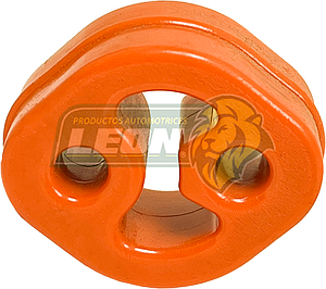 SOPORTE ESCAPE VOLVO C60 (MOVOLVO) NARANJA