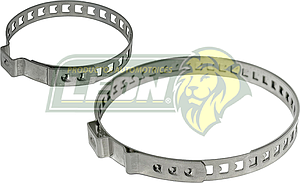 ABRAZADERA P/MACHETA UNIVERSAL AJUSTABLE INOXIDABLE (MEJOR QUE LA VAU-03) (JGO. c/2 pzas.)