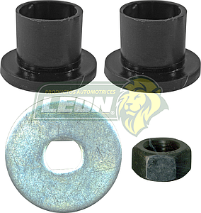 BUJE BRAZO AUXILIAR NISSAN PK-UP D21 94-00 (JGO. c/4 pzas.)