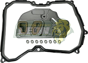 JUEGO FILTRO Y EMP. VW BEETLE 1.8,1.9, 2.0L 2004, BEETLE 2.5L 06-07,  JETTA 1.8L 14-17, PASSAT 1.8L 14-17, EOS L4 2.0L 06-07, V6 3.2L 2007, GOLF L4 1.4, 1.6, 1.8, 1.9, 2.0L 04-07 (09G, TF-60SN)( JT-623-C = JT-632-C )