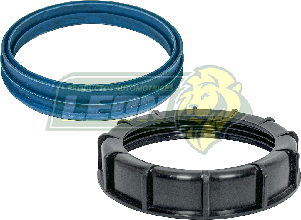 TUERCA Y LIGA BOMBA GASOLINA FORD COURIER, FIESTA, IKON, ECOSPORT, ESCAPE, FOCUS, FUSION, FIGO 4C. 03-21 (ROSCA-276+98AP9276AB, LI-050)