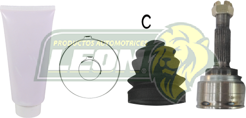 ESPIGA HOMOCINETICA HYUNDAI ATOS 05-08 25 EXT. 20 INT. “KIT” EURO ESPAÑA