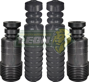 KIT REBOTES AMORTIGUADOR NISSAN VERSA 12-19, NOTE 12-19, MARCH 11-20 NAC.. DEL. Y TRAS. NAC.