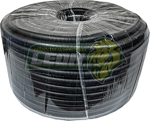 POLIDUCTO AUTO RANURADO NEGRO IMPORTADO 1” (ROLLO c/50 mt.)