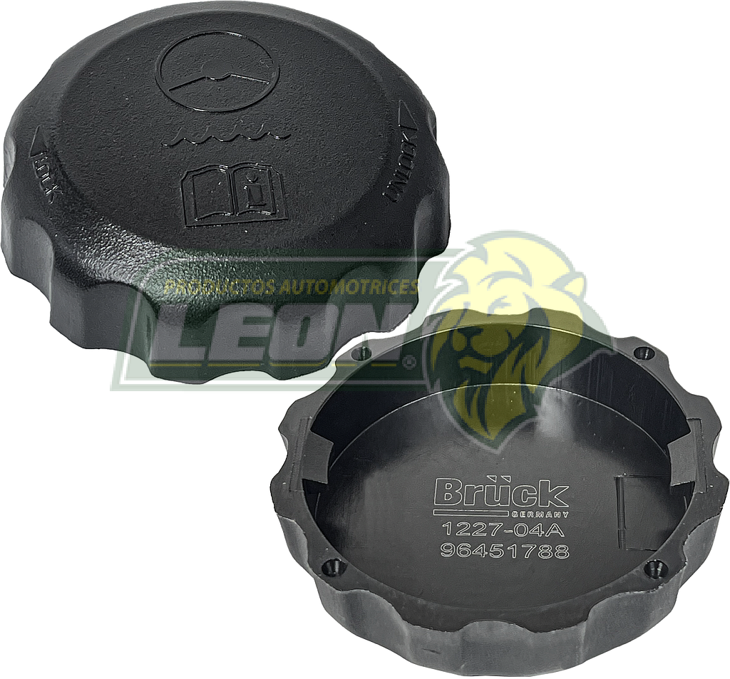 TAPON DEPOSITO DIRECCION HIDRAULICA G.M. OPTRA 06-10 2.0L, AVEO 09-11 1.6L, PONTIAC G3 09-10 1.6L, MATIZ 04-05 1.0L