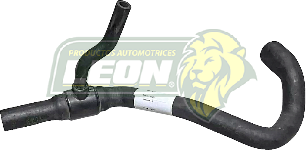 MANGUERA (521076) REFRIGERACION TUBO A DEPOSITO Y TOMA SEAT IBIZA 1.6L 01-02 (6K0121447S) ALTO: 16 cm, LARGO: 35 cm, ØI: 19 mm, ØE: 23 mm