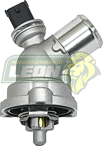 TOMA AGUA G.M. BEAT 1.2L 18-21, SPARK 1.2L 11-17 (INCLUYE TERMOSTATO) (25199831, 25192923, 100-009) LEON IMPORTACION