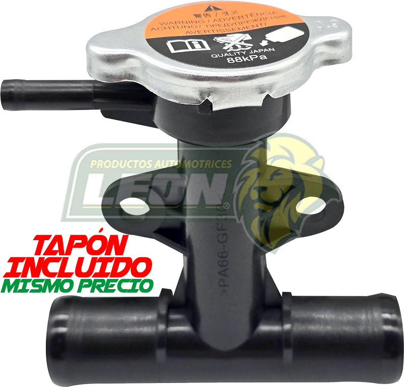 TOMA AGUA NISSAN MARCH 1.6L 11-22, VERSA 1.6L 12-19 T/M “DE LLENADO” (304-000) LEON IMPORTACION