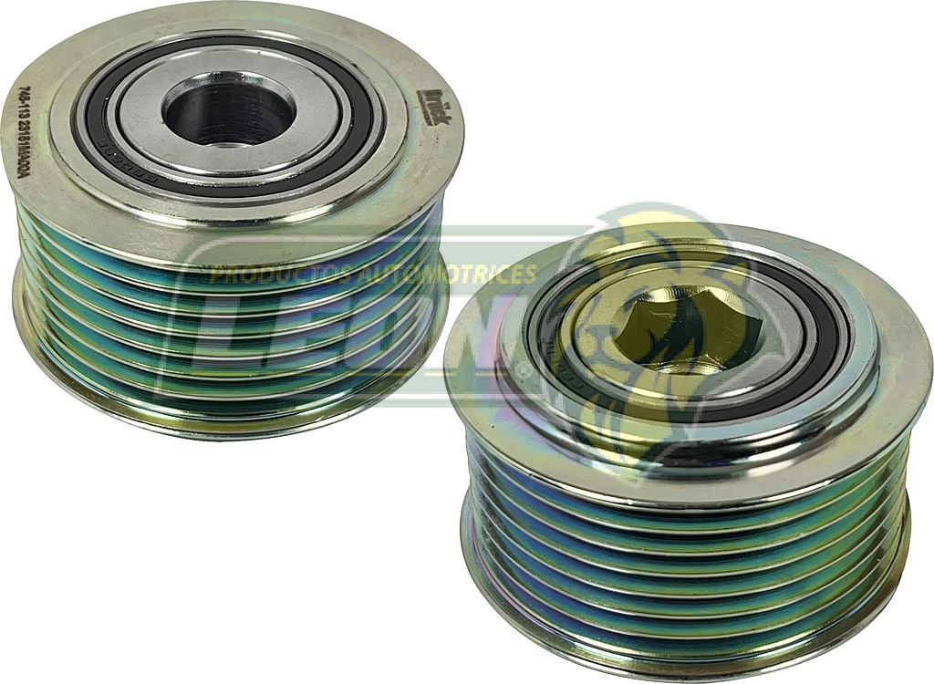 POLEA ALTERNADOR NISSAN URVAN 01-12 2.5, 3.0L DIESEL  (7 RANURAS)