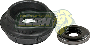 BASE AMORTIGUADOR NISSAN PLATINA, RENAULT CLIO 02-10, KANGOO 04-17 C/PLATILLO METAL INT. BRUCK