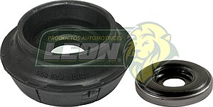 BASE AMORTIGUADOR NISSAN PLATINA, RENAULT CLIO 02-10, KANGOO 04-17 C/PLATILLO METAL INT. BRUCK