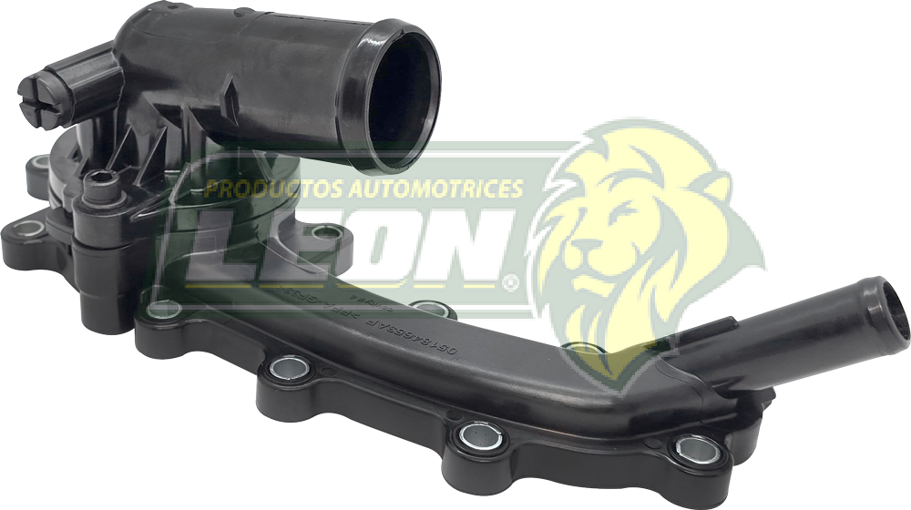 TOMA AGUA CHRYSLER 300 3.6L 11-23, DODGE CHALLENGER 3.6L 11-23, CHARGER 3.6L 11-23 (5184653AF, 100-111) “TERMOSTATO Y HOUSING INCLUIDO” IMPORTACION LEON