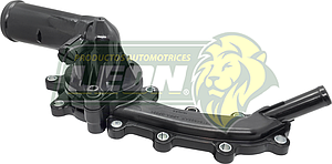 TOMA AGUA DODGE DURANGO 3.6L 11-15, JEEP GRAND CHEROKEE 3.6L 11-15, WRANGLER 3.6L 12-18 (5184653AF, 100-113) “TERMOSTATO Y HOUSING INCLUIDO” IMPORTACION LEON